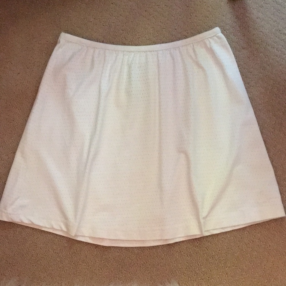 White Kaelin tennis skirt